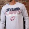 imageUltra Game NBA Adult Men TShirt Supreme Long Sleeve Pullover Tee Shirt GrayGray