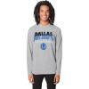 imageUltra Game NBA Adult Men TShirt Supreme Long Sleeve Pullover Tee Shirt GrayGray