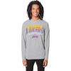 imageUltra Game NBA Adult Men TShirt Supreme Long Sleeve Pullover Tee Shirt GrayGray