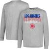 imageUltra Game NBA Adult Men TShirt Supreme Long Sleeve Pullover Tee Shirt GrayGray