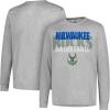 imageUltra Game NBA Adult Men TShirt Supreme Long Sleeve Pullover Tee Shirt GrayHeather Gray