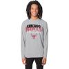 imageUltra Game NBA Adult Men TShirt Supreme Long Sleeve Pullover Tee Shirt GrayHeather Gray