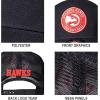 imageUltra Game NBA Boys 820 Snap Back All Around The World Trucker Baseball Cap HatBlack