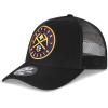 imageUltra Game NBA Boys 820 Snap Back All Around The World Trucker Baseball Cap HatBlack