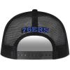 imageUltra Game NBA Boys 820 Snap Back All Around The World Trucker Baseball Cap HatBlack