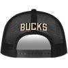 imageUltra Game NBA Boys 820 Snap Back All Around The World Trucker Baseball Cap HatBlack