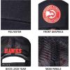 imageUltra Game NBA Boys 820 Snap Back All Around The World Trucker Baseball Cap HatBlack