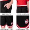imageUltra Game NBA Boys Active Knit Basketball Training ShortsBlack