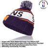 imageUltra Game NBA Boys Girls Super Soft Winter Beanie Knit Hat With Extra Warm Touch Screen GlovesTeam Color