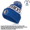 imageUltra Game NBA Boys Girls Super Soft Winter Beanie Knit Hat With Extra Warm Touch Screen GlovesTeam Color