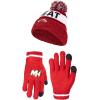 imageUltra Game NBA Boys Girls Super Soft Winter Beanie Knit Hat With Extra Warm Touch Screen GlovesTeam Color