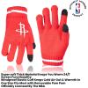 imageUltra Game NBA Boys Girls Super Soft Winter Beanie Knit Hat With Extra Warm Touch Screen GlovesTeam Color