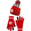 imageUltra Game NBA Boys Girls Super Soft Winter Beanie Knit Hat With Extra Warm Touch Screen GlovesTeam Color