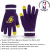 imageUltra Game NBA Boys Girls Super Soft Winter Beanie Knit Hat With Extra Warm Touch Screen GlovesTeam Color