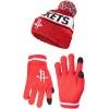 imageUltra Game NBA Boys Girls Super Soft Winter Beanie Knit Hat With Extra Warm Touch Screen GlovesTeam Color
