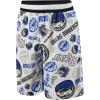 imageUltra Game NBA Boys NBA Official AllOver Print Basketball ShortsWhite