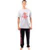 imageUltra Game NBA Mens 2 Piece Super Soft TShirt ampamp Lounge Pants SetHouston Rockets