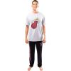 imageUltra Game NBA Mens 2 Piece Super Soft TShirt ampamp Lounge Pants SetMiami Heat