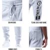 imageUltra Game NBA Mens Active Fleece Joggers Sweatpants  Available in Multiple PlayersLuka Doncic