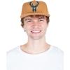 imageUltra Game NBA Mens Adults Snap Back Canvas Baseball Cap HatTobacco