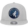 imageUltra Game NBA Mens Adults Twill Snap Back Ultimate Baseball CapHeather Gray