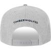 imageUltra Game NBA Mens Adults Twill Snap Back Ultimate Baseball CapHeather Gray