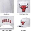 imageUltra Game NBA Mens Adults Twill Snap Back Ultimate Baseball CapHeather Gray