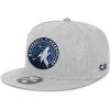 imageUltra Game NBA Mens Adults Twill Snap Back Ultimate Baseball CapHeather Gray