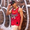 imageUltra Game NBA Mens All Around The World Trucker HatBlack