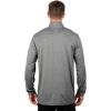 imageUltra Game NBA Mens NBA Mens Quarter Zip Long Sleeve Pullover TShirtHeather Charcoal