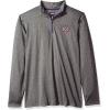 imageUltra Game NBA Mens NBA Mens Quarter Zip Long Sleeve Pullover TShirtHeather Charcoal
