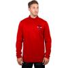 imageUltra Game NBA Mens NBA Mens Quarter Zip Long Sleeve Pullover TShirtTeam Color
