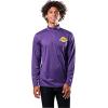 imageUltra Game NBA Mens NBA Mens Quarter Zip Long Sleeve Pullover TShirtTeam Color