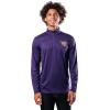 imageUltra Game NBA Mens NBA Mens Quarter Zip Long Sleeve Pullover TShirtTeam Color