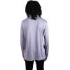 imageUltra Game NBA Mens Quarter Zip Long Sleeve Pullover TShirt Heather Charcoal