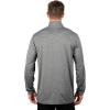 imageUltra Game NBA Mens Quarter Zip Pullover Long Sleeve TeeHeather Gray