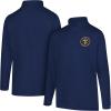 imageUltra Game NBA Mens Quarter Zip Pullover Long Sleeve TeeTeam Color