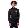 imageUltra Game NBA Mens Quarter Zip Pullover Long Sleeve TeeTeam Color