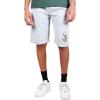 imageUltra Game NBA Mens SuperSoft French Terry Basketball ShortsHeather Gray