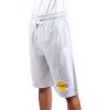imageUltra Game NBA Mens SuperSoft French Terry Basketball ShortsHeather Gray
