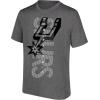 imageUltra Game NBA Mens Ultra Game NBA Mens Upright Logo Short Sleeve Tee ShirtHeather Charcoal