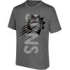 imageUltra Game NBA Mens Ultra Game NBA Mens Upright Logo Short Sleeve Tee ShirtHeather Charcoal