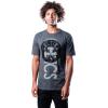 imageUltra Game NBA Mens Ultra Game NBA Mens Upright Logo Short Sleeve Tee ShirtHeather Charcoal