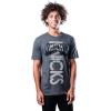 imageUltra Game NBA Mens Ultra Game NBA Mens Upright Logo Short Sleeve Tee ShirtHeather Charcoal