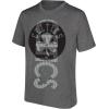 imageUltra Game NBA Mens Ultra Game NBA Mens Upright Logo Short Sleeve Tee ShirtHeather Charcoal