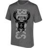 imageUltra Game NBA Mens Ultra Game NBA Mens Upright Logo Short Sleeve Tee ShirtHeather Charcoal