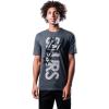 imageUltra Game NBA Mens Ultra Game NBA Mens Upright Logo Short Sleeve Tee ShirtHeather Charcoal