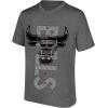 imageUltra Game NBA Mens Ultra Game NBA Mens Upright Logo Short Sleeve Tee ShirtHeather Charcoal