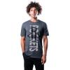 imageUltra Game NBA Mens Ultra Game NBA Mens Upright Logo Short Sleeve Tee ShirtHeather Charcoal