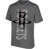 imageUltra Game NBA Mens Ultra Game NBA Mens Upright Logo Short Sleeve Tee ShirtHeather Charcoal
